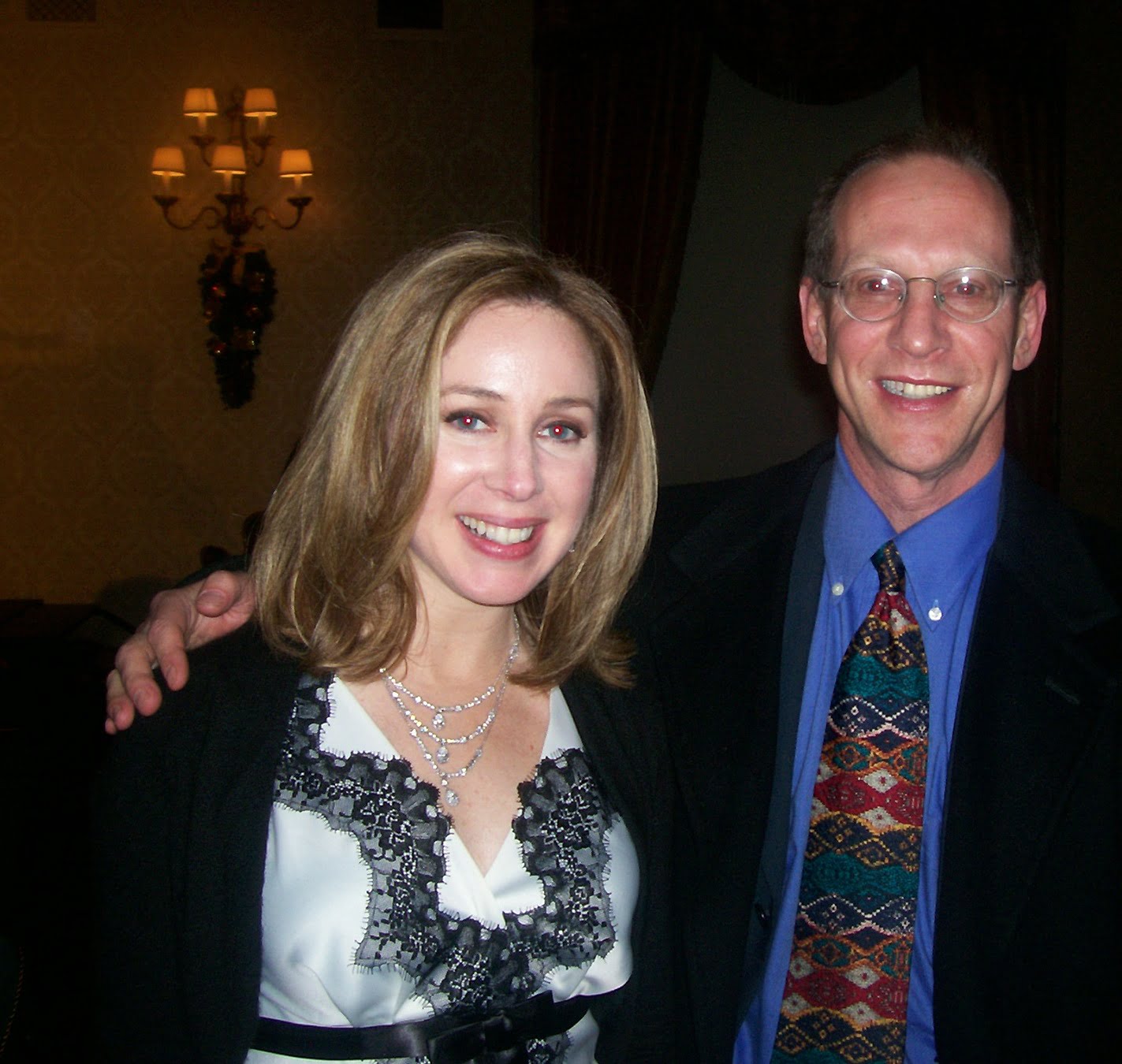 Becky Quick and Scott